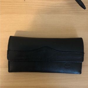Del Rio black leather wallet